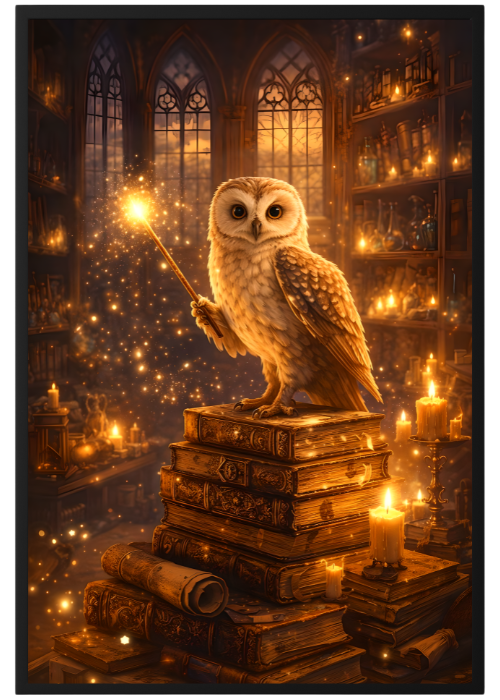 Plakat Magia Sowa Kompozycja1