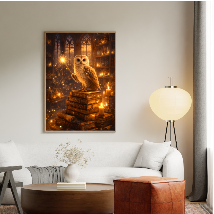 Plakat Magia Sowa Kompozycja2