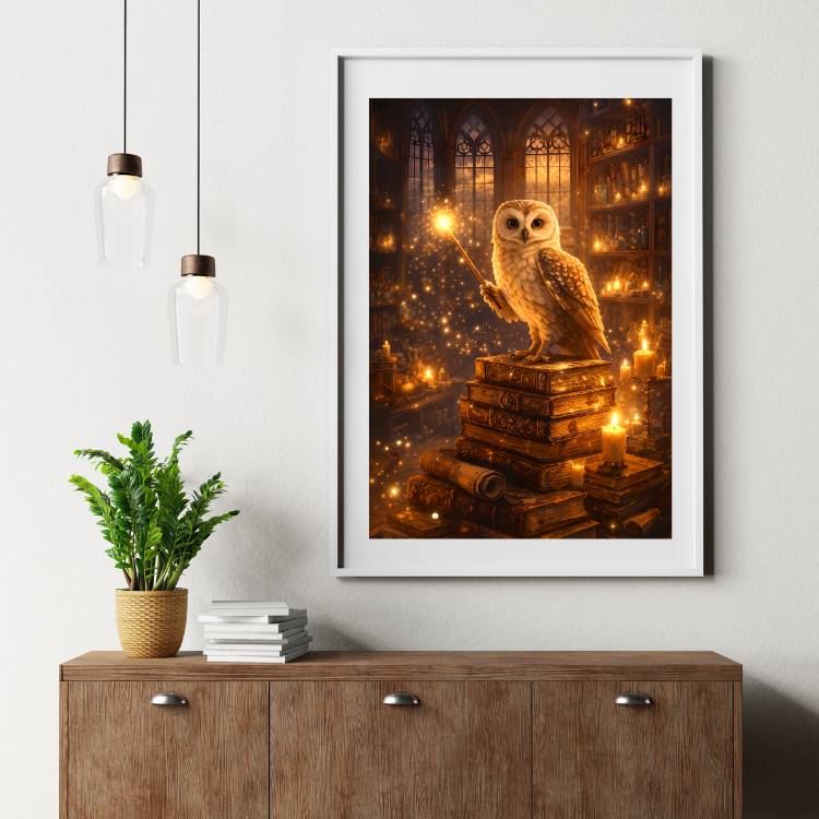 Plakat Magia Sowa Kompozycja3