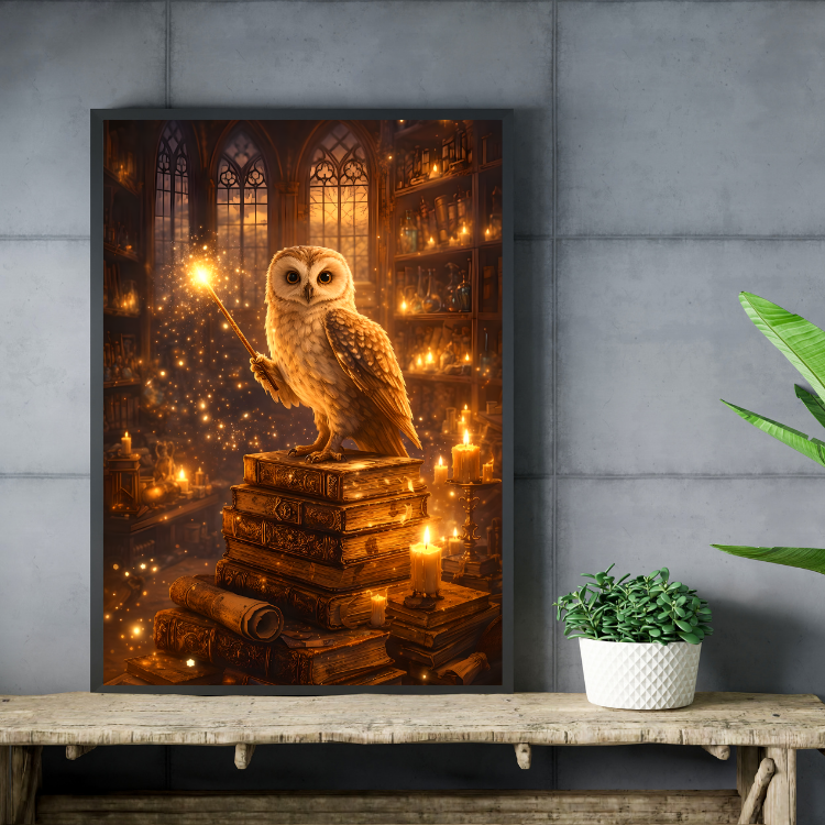 Plakat Magia Sowa Kompozycja4