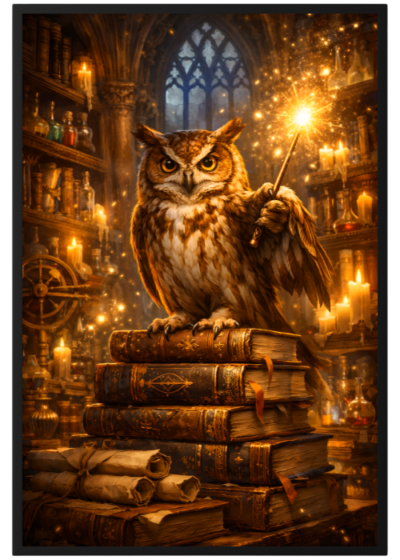 Plakat Magiczna Sowa