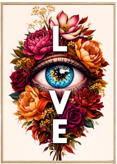 Plakat Oko Miłości