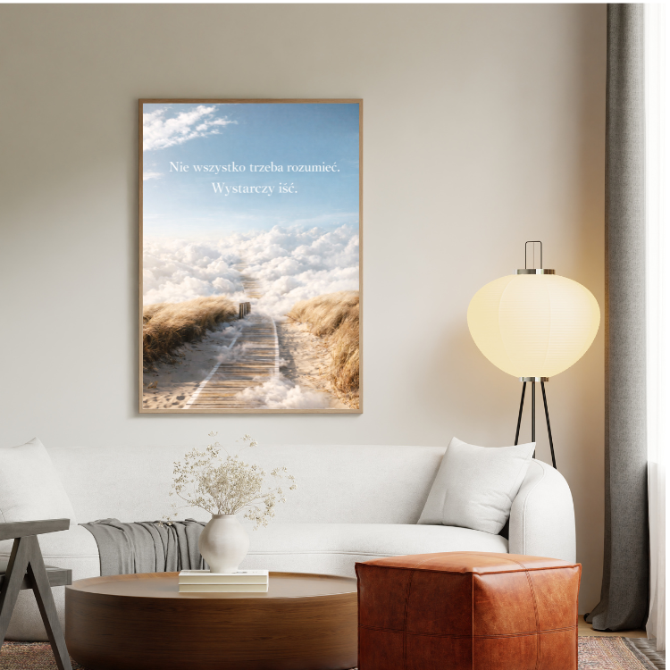 Plakat Optymistyczny Kompozycja2