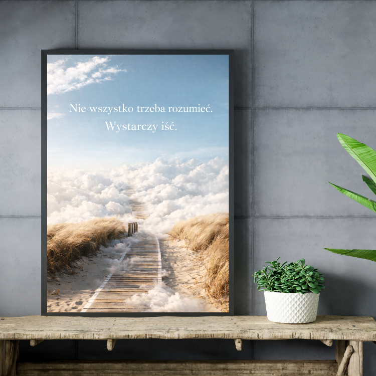 Plakat Optymistyczny Kompozycja3