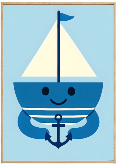 Plakat Stateczek
