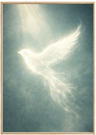 Plakat Świetlisty Ptak