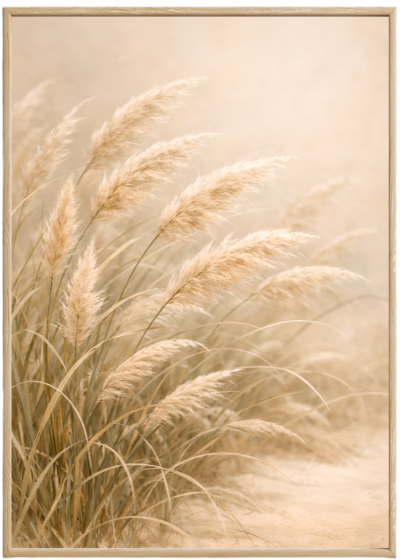 Plakat Trawy Pampasowe