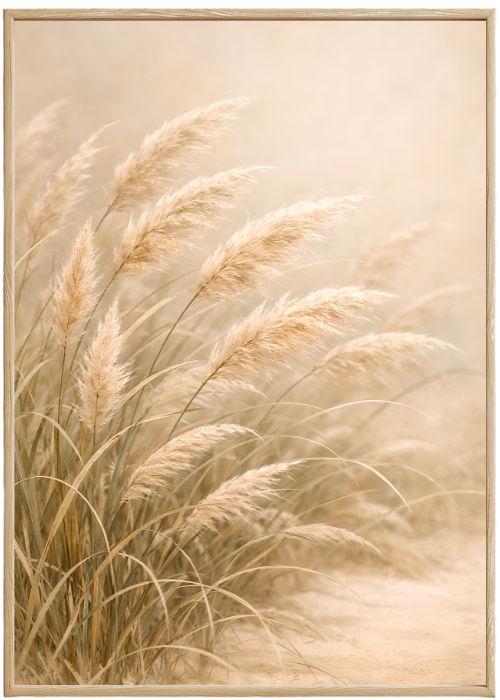 Plakat Trawy Pampasowe
