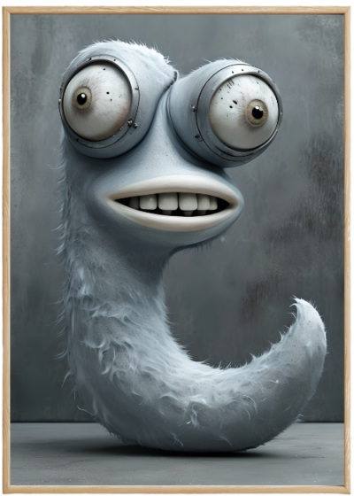 Plakat Zwariowany Potworek