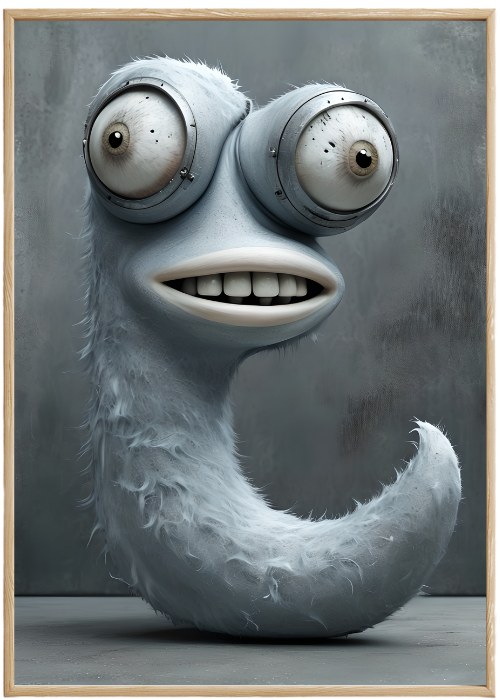 Plakat Zwariowany Potworek