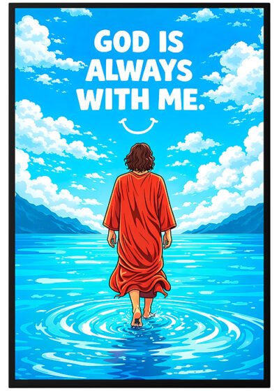 Plakat Jezus Ze Mną