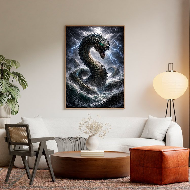 Plakat Jormungandr Kompozycja 5