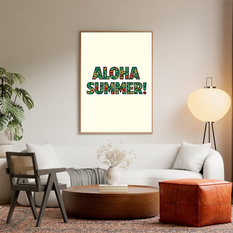 Plakat Aloha Summer Kompozycja 5