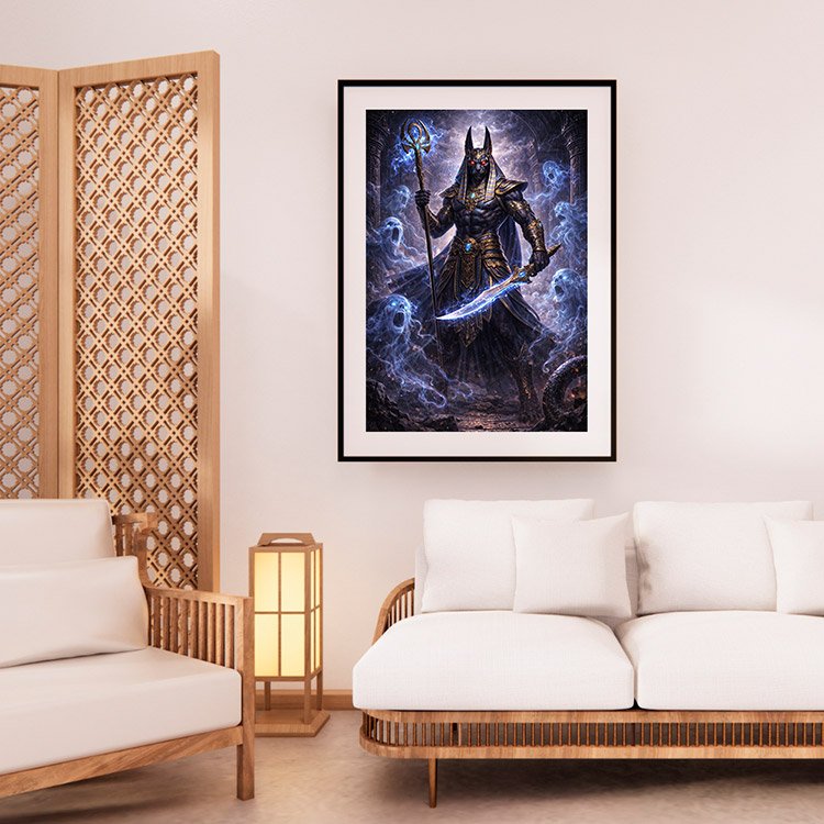 Plakat Anubis Kompozycja 2