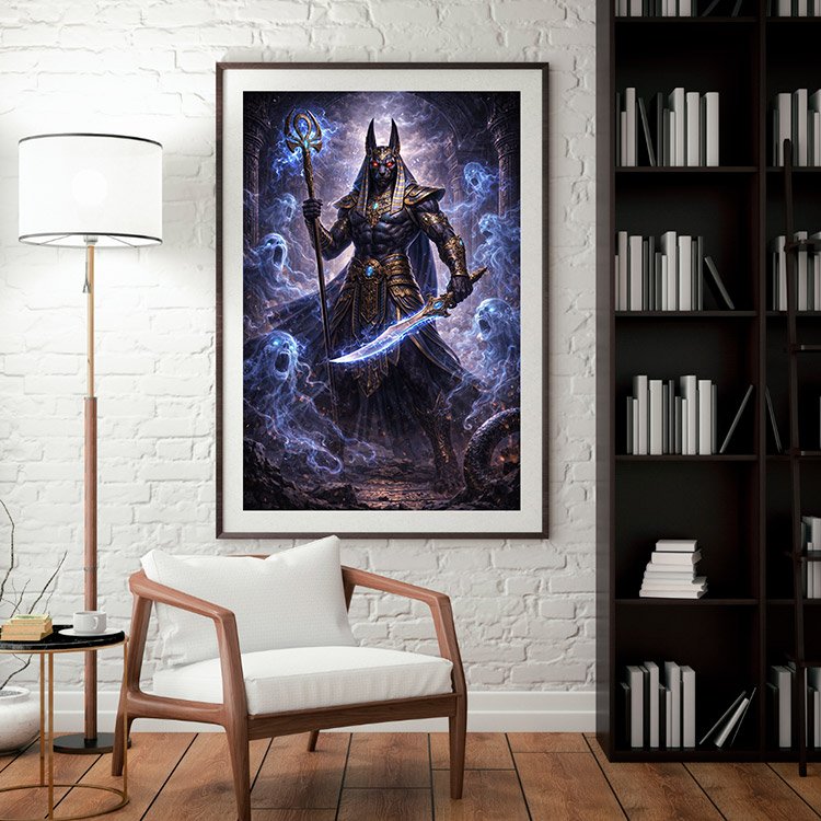 Plakat Anubis Kompozycja 3