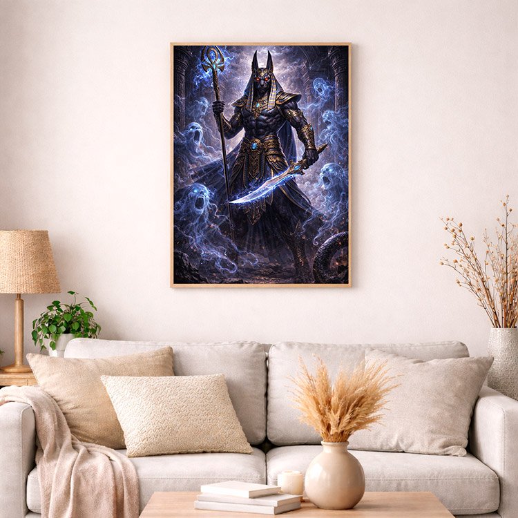 Plakat Anubis Kompozycja 4
