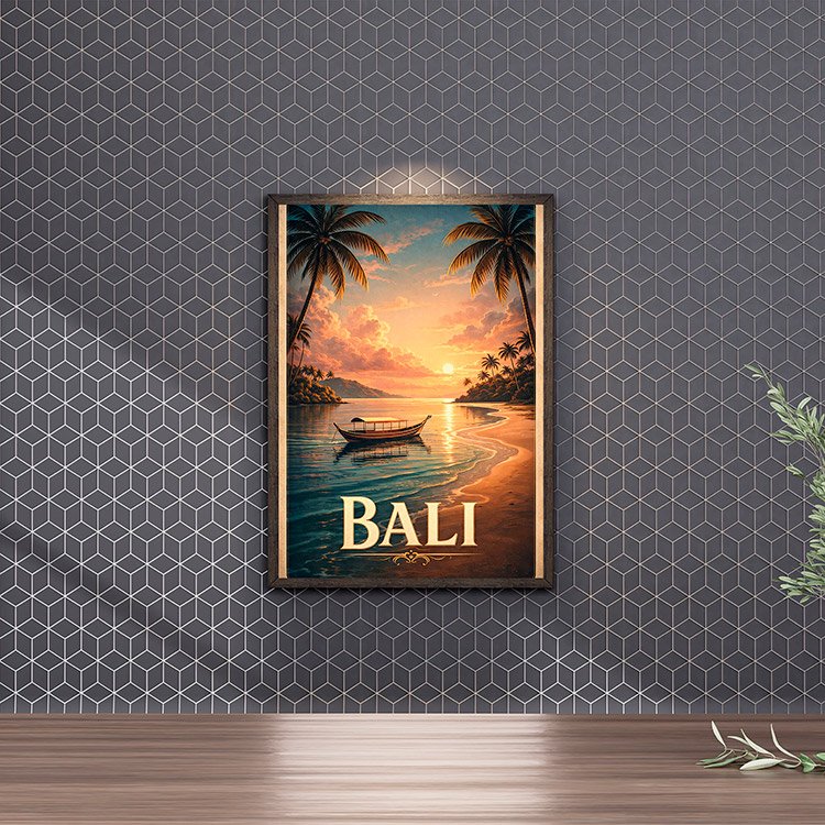 Plakat Bali Tropical Sunset Kompozycja 4