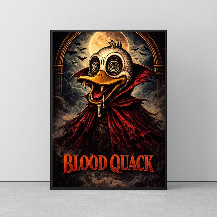 Plakat Blood Quack Kompozycja 2