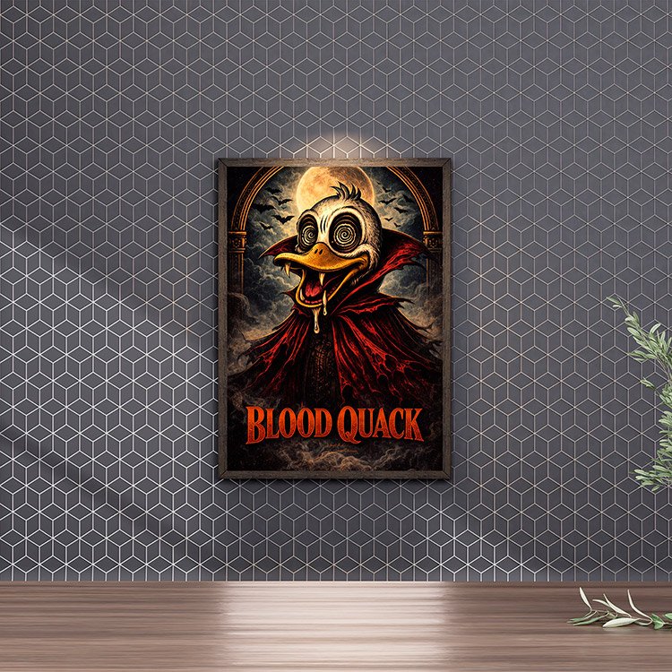 Plakat Blood Quack Kompozycja 4