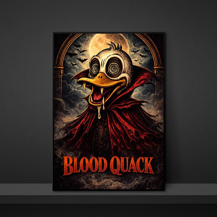 Plakat Blood Quack Kompozycja 5