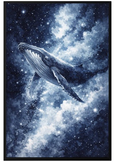 Plakat Blue Orca