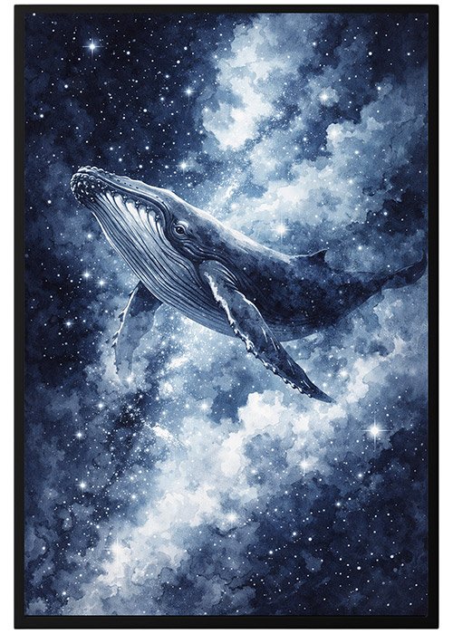 Plakat Blue Orca