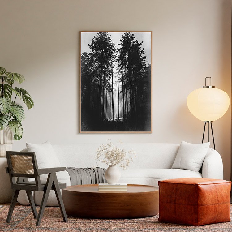 Plakat Ciemny Las Kompozycja 5