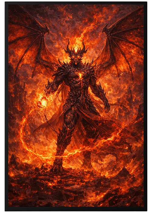 Plakat Demon Z Piekła