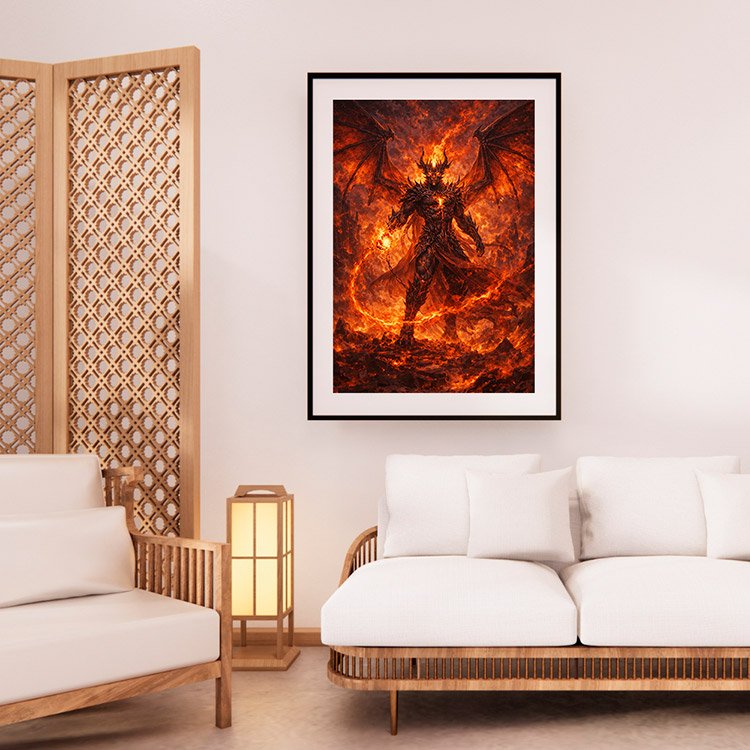 Plakat Demon Z Piekła Kompozycja 2