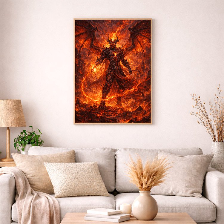 Plakat Demon Z Piekła Kompozycja 4
