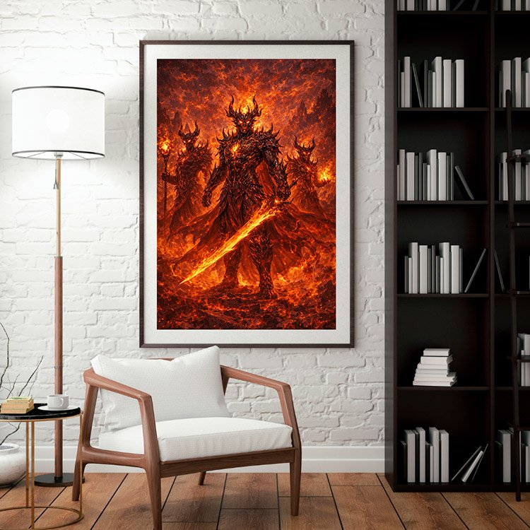 Plakat Demony Kompozycja 3