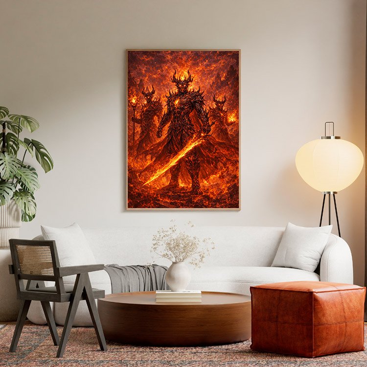 Plakat Demony Kompozycja 5