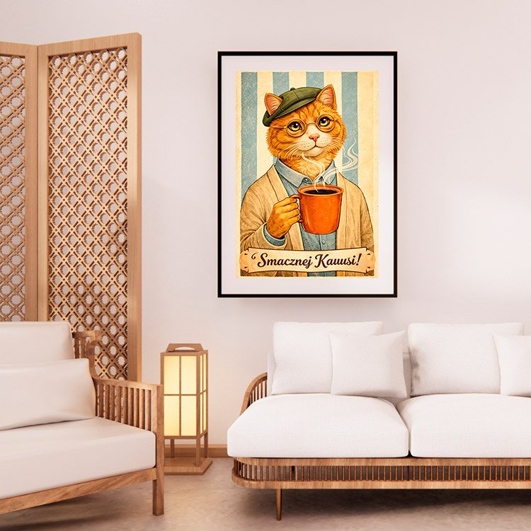 Plakat Do Kawiarni Kompozycja 2