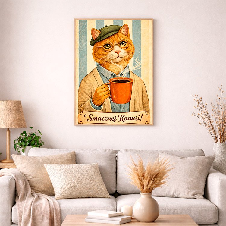 Plakat Do Kawiarni Kompozycja 4