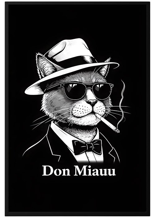 Plakat Don Miau