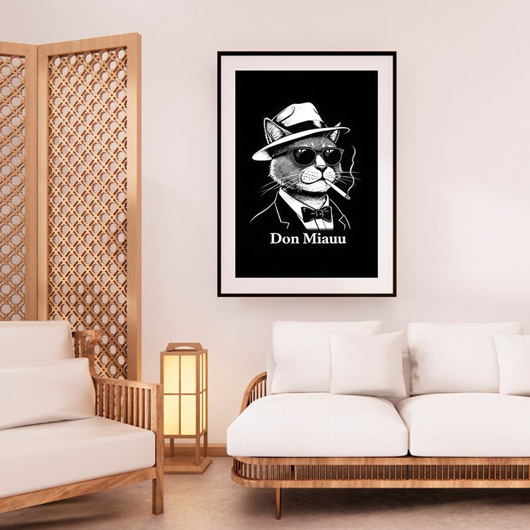 Plakat Don Miau Kompozycja 2