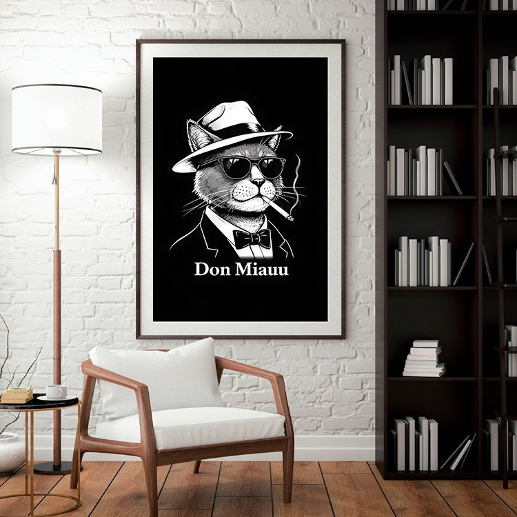 Plakat Don Miau Kompozycja 3