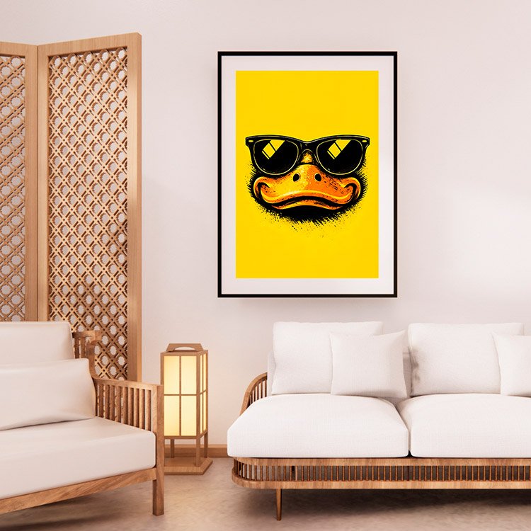 Plakat Duck Duck Kompozycja 2