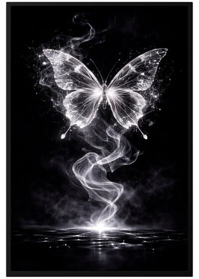 Plakat Dymny Motyl