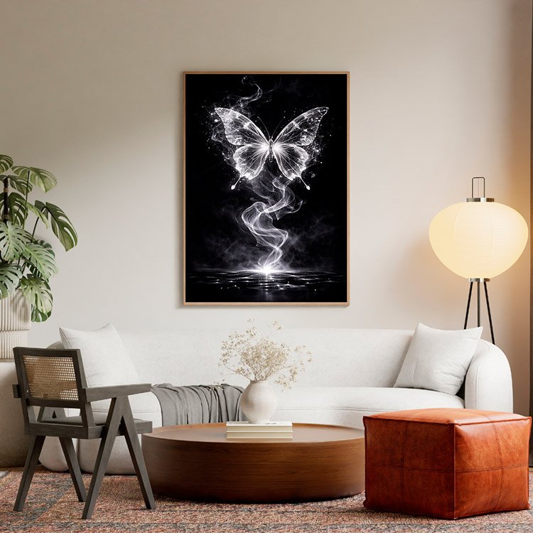 Plakat Dymny Motyl Kompozycja 5