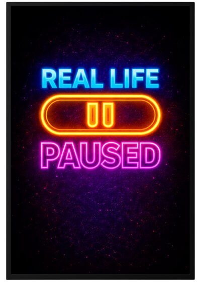 Plakat Gamer Life