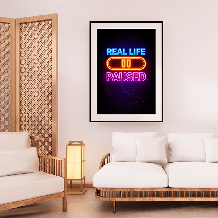 Plakat Gamer Life Kompozycja 2