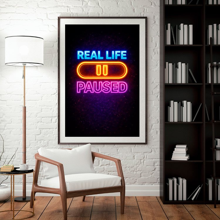 Plakat Gamer Life Kompozycja 3