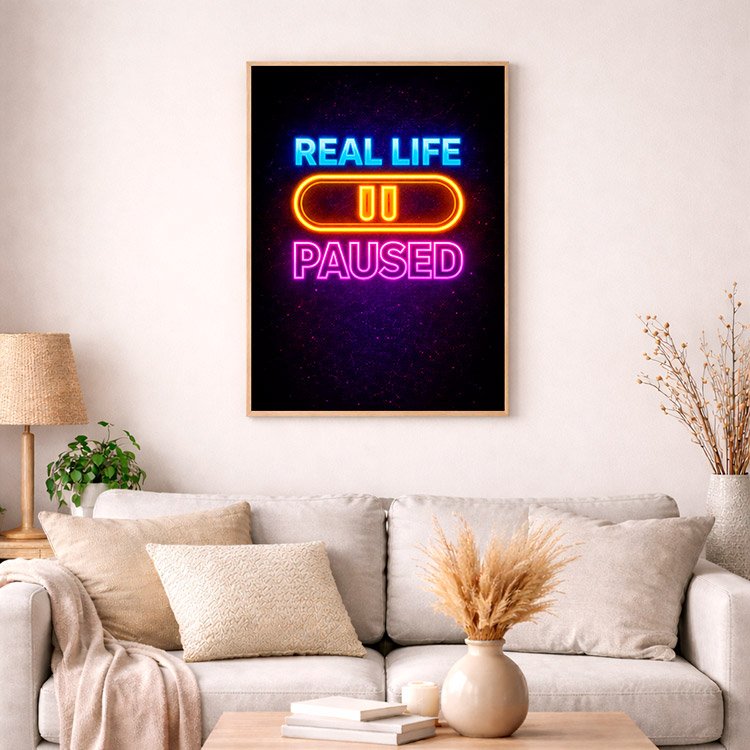 Plakat Gamer Life Kompozycja 4