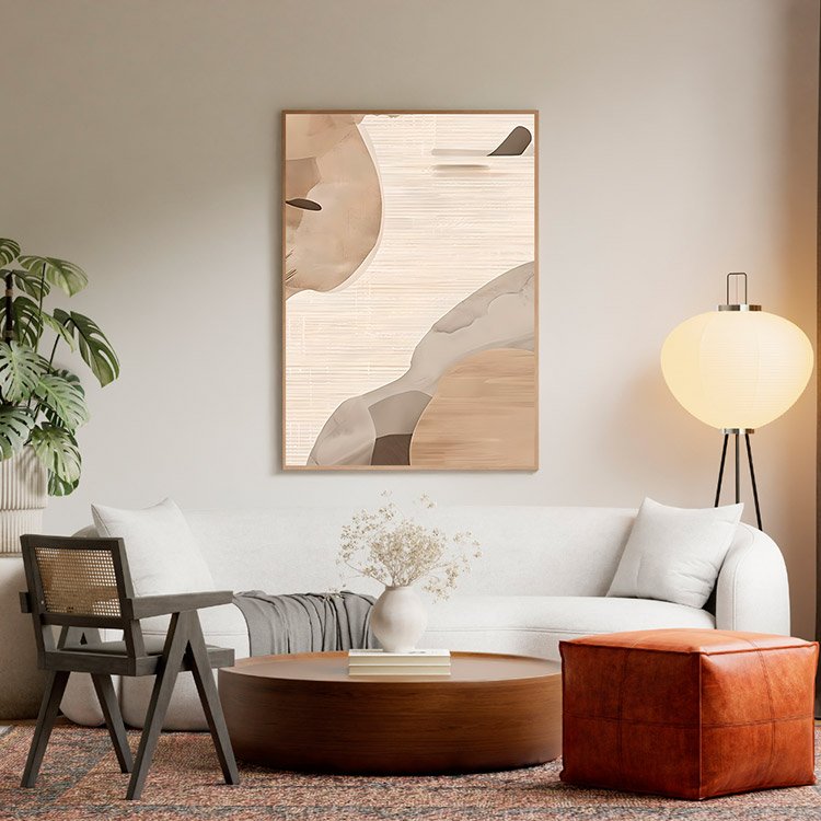 Plakat Geometryczny Artwork Kompozycja 5