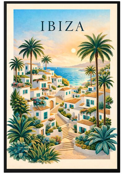 Plakat Ibiza White Paradise
