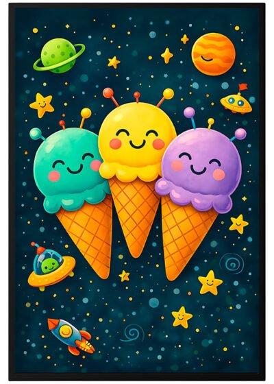 Plakat Ice Cream