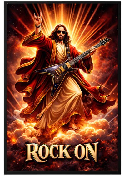 Plakat Jesus Rocks