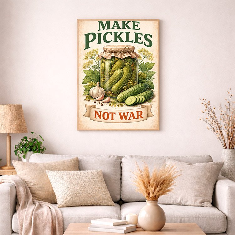 Plakat Korniszony Kompozycja 4