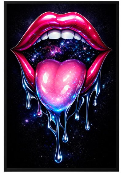 Plakat Kosmiczne Usta